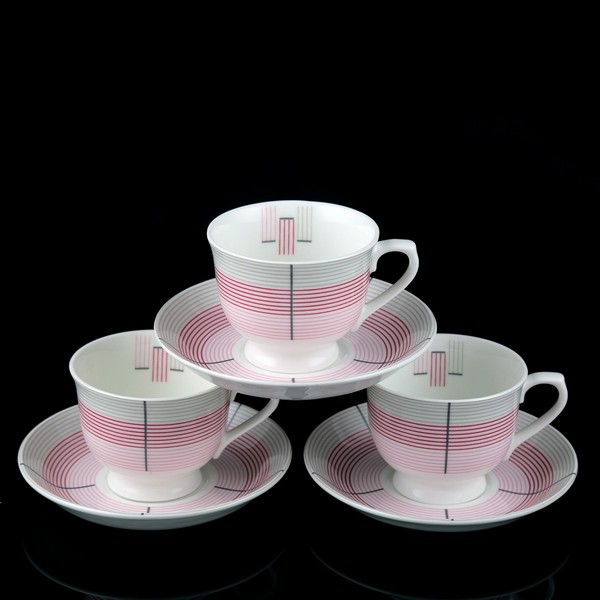 Cup & Saucer Set 4
